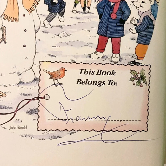 Vintage 1988 Rupert Daily Express Annual  Book Hardcover - Picture 9 of 16